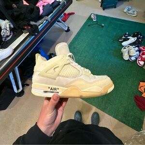 Off White Jordan 4 Size 10M(11.5W)